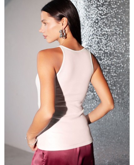 Топ женский перламутровый