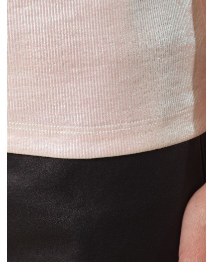 Топ женский перламутровый