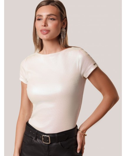 Футболка женская перламутровый
