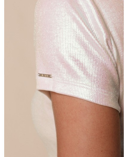 Футболка женская перламутровый