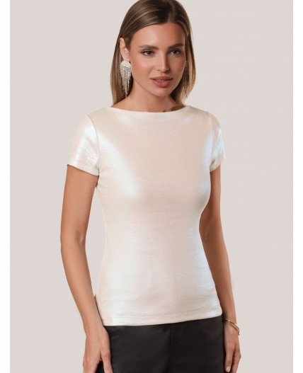 Футболка женская перламутровый