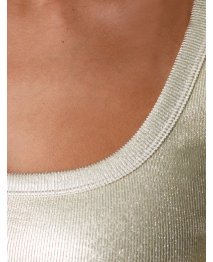 Футболка женская матовое светлое золото