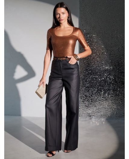 Футболка женская кофейный