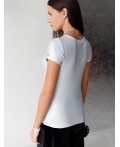 Футболка женская матовое серебро