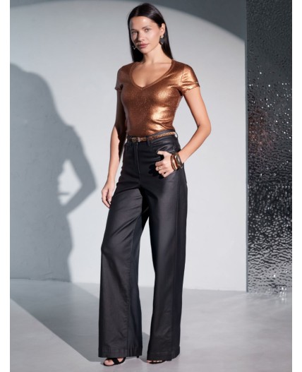 Футболка женская кофейный