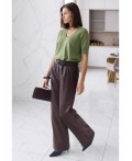 Брюки женские коричневый