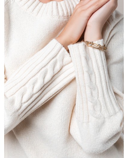 Джемпер женский светло-бежевый