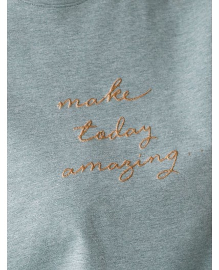 Платье женское оливковый меланж_make today amazing