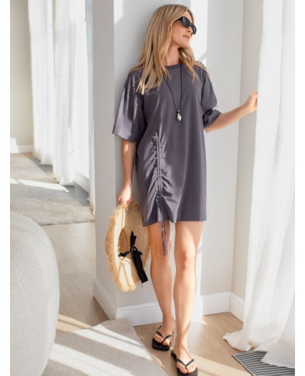 Платье женское темно-серый