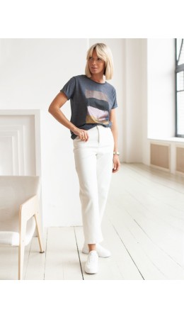 Джинсы женские белый