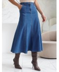 Юбка женская синий