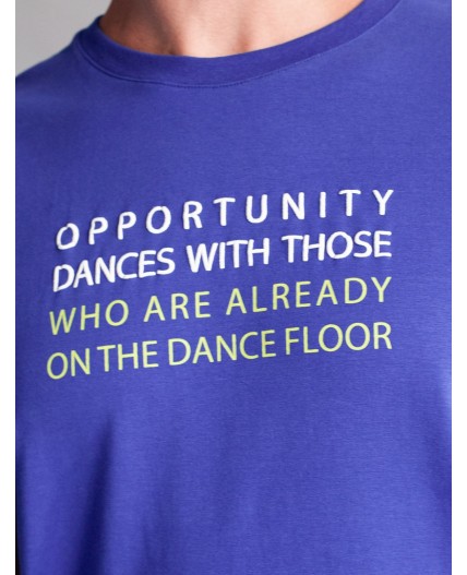 Футболка мужская ярко-синий_oppotunity