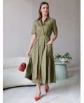 Платье женское светло-оливковый
