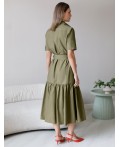 Платье женское светло-оливковый