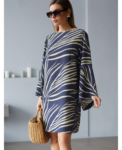 Платье женское темно-синий