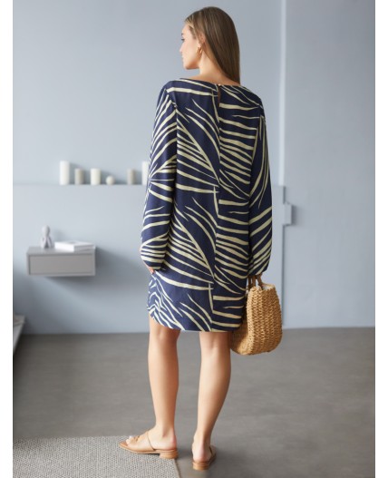 Платье женское темно-синий