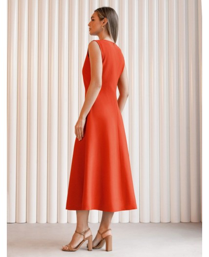 Платье женское терракотовый