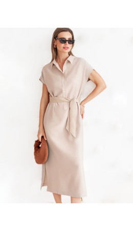 Платье женское светло-бежевый