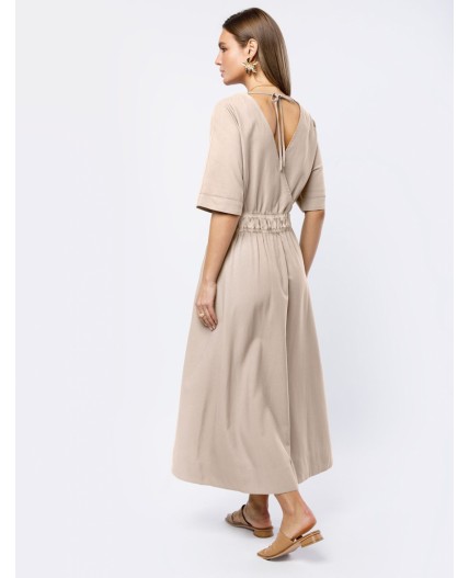 Платье женское светло-бежевый