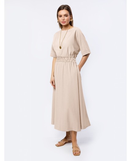 Платье женское светло-бежевый