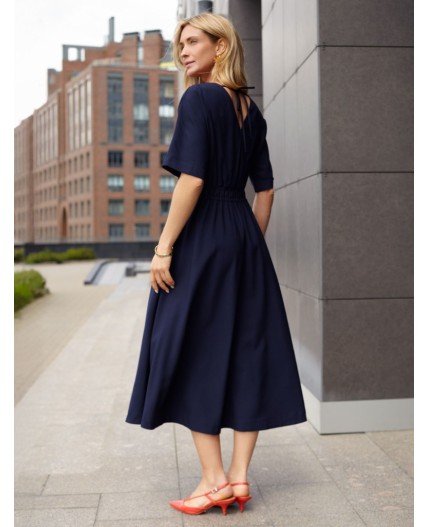 Платье женское темно-синий
