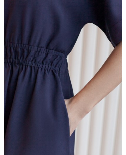 Платье женское темно-синий