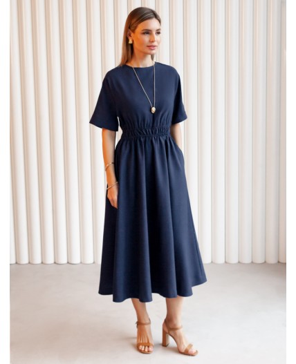 Платье женское темно-синий
