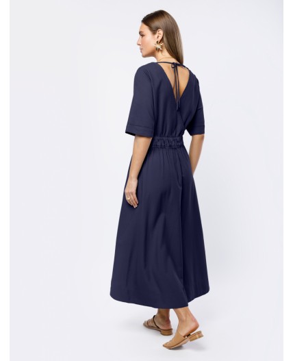Платье женское темно-синий