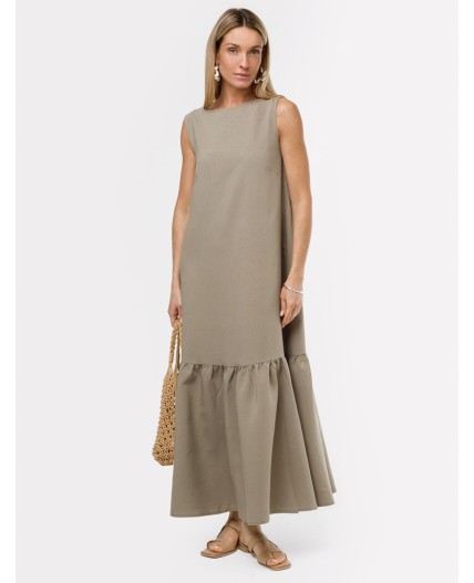 Платье женское св.оливковый
