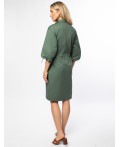 Платье женское темно-оливковый
