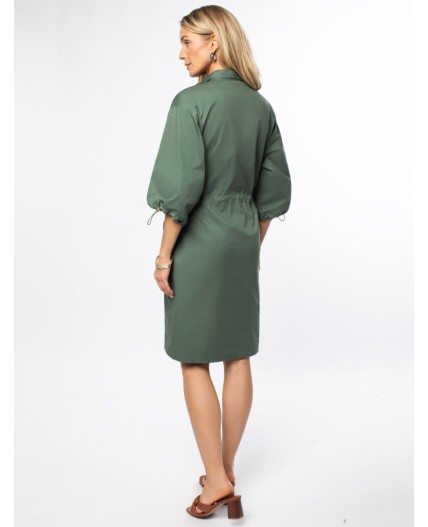 Платье женское темно-оливковый