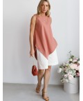 Топ женский дымчато-коралловый