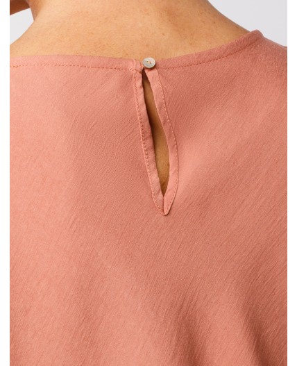 Топ женский дымчато-коралловый