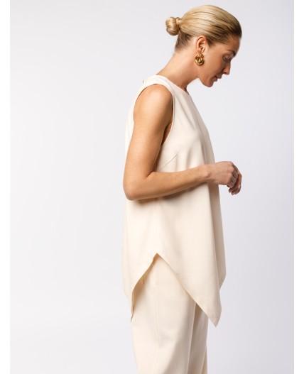 Топ женский кокосово-молочный