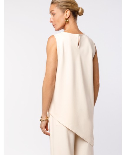 Топ женский кокосово-молочный