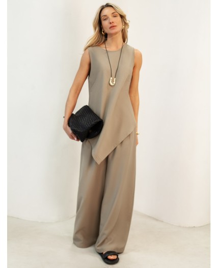 Топ женский св.оливковый