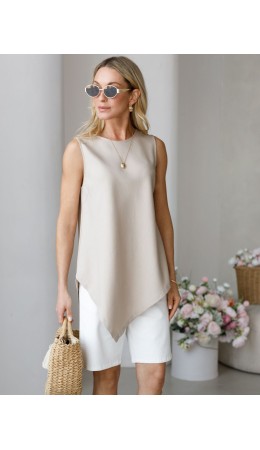 Топ женский светло-бежевый