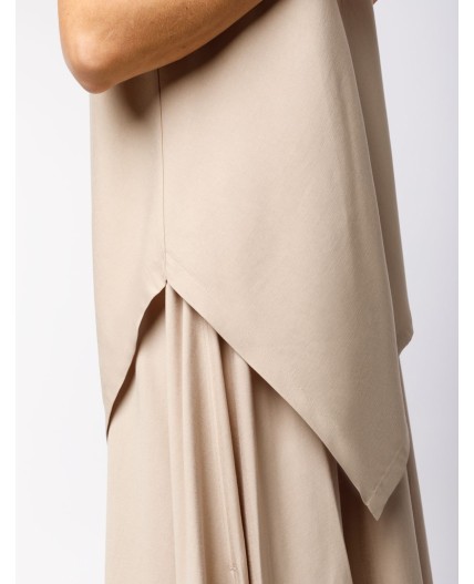 Топ женский светло-бежевый