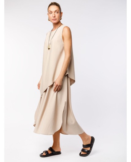 Топ женский светло-бежевый