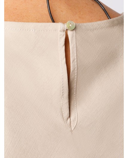 Топ женский светло-бежевый