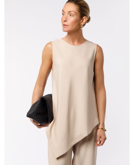 Топ женский светло-бежевый