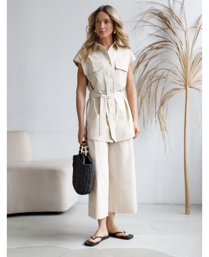 Брюки женские светло-бежевый