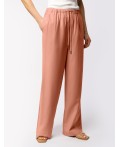 Брюки женские дымчато-коралловый