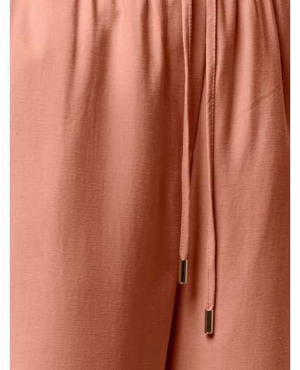 Брюки женские дымчато-коралловый