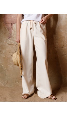 Брюки женские кокосово-молочный