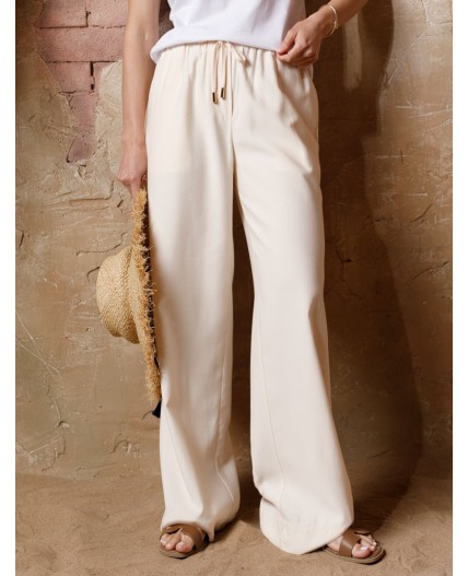 Брюки женские кокосово-молочный