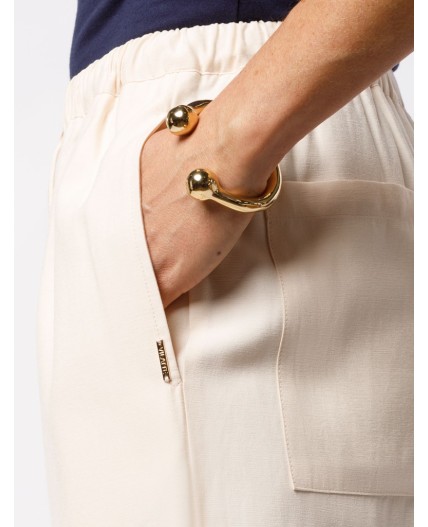 Брюки женские кокосово-молочный