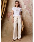 Брюки женские кокосово-молочный