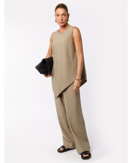 Брюки женские св.оливковый