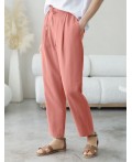 Брюки женские дымчато-коралловый